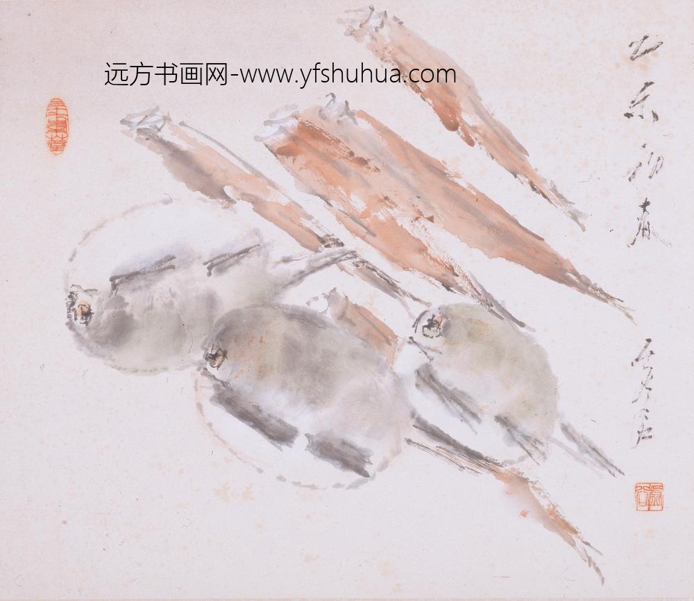 虚谷_杂画图册_