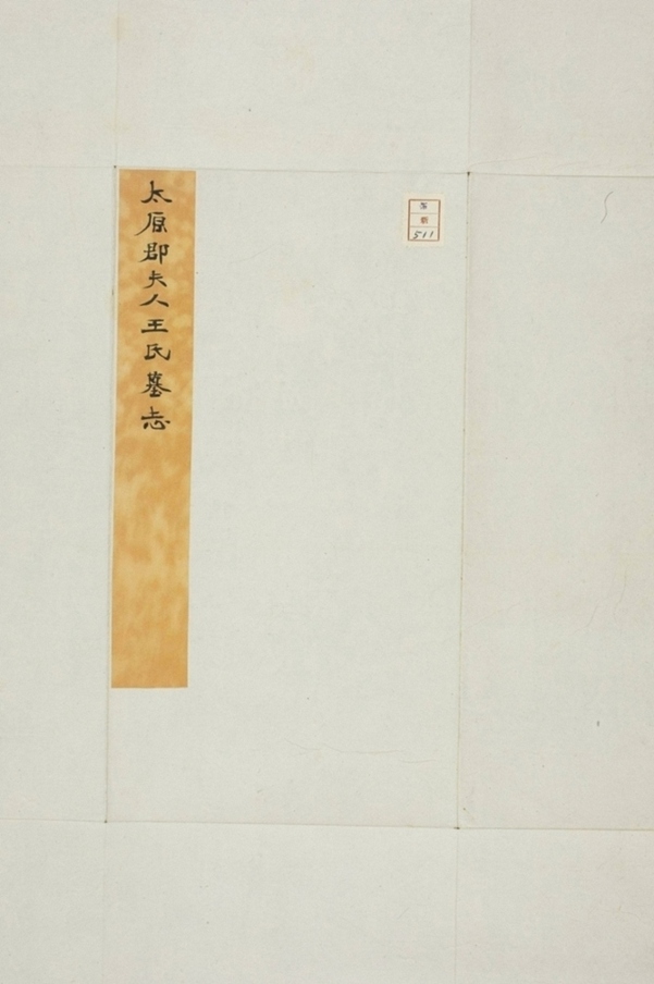 袁公妻王氏墓誌_