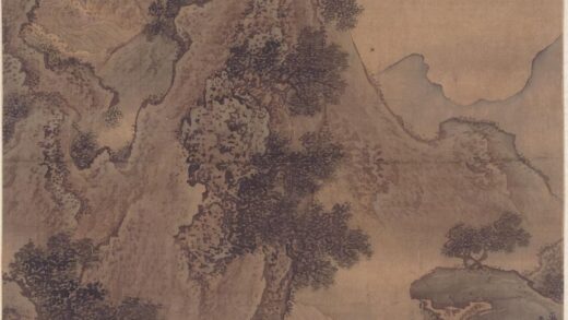 袁江 巫峡秋涛图轴.jpg