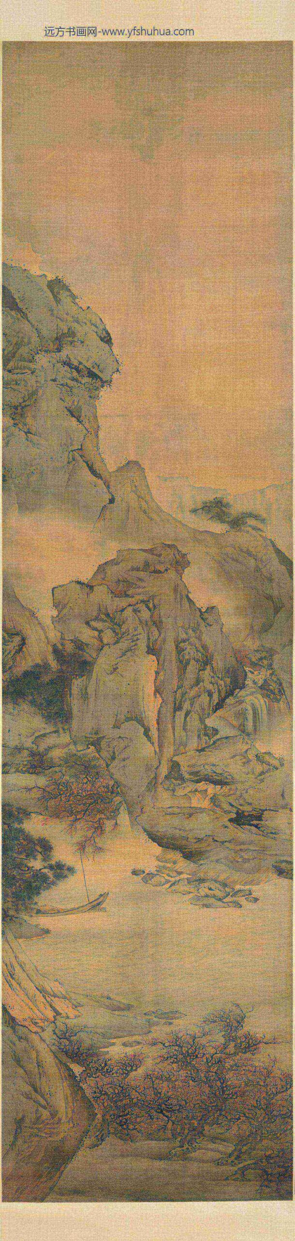 袁江_桃源仙境通景屏_