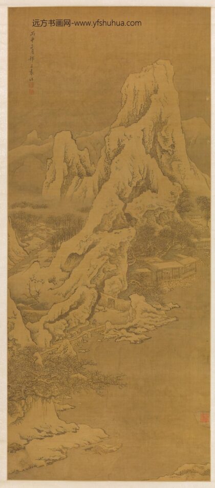 袁江 雪景山水图轴.jpg