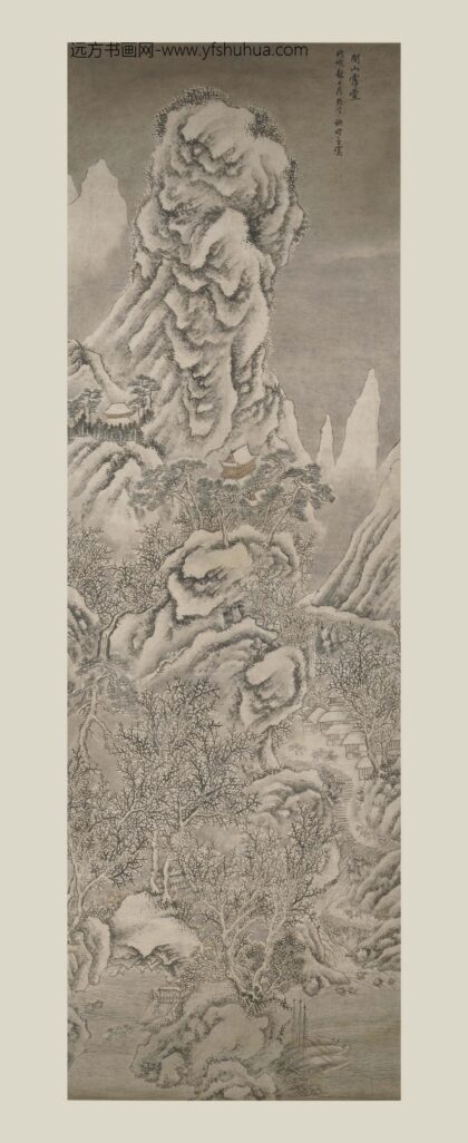 谢时臣 关山霏雪图轴.jpg
