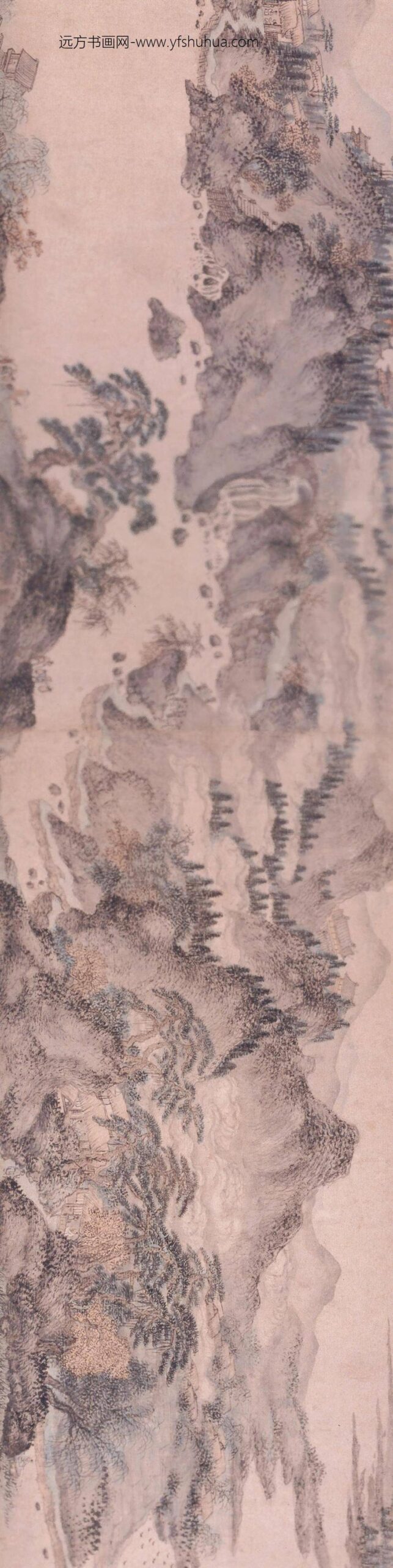 谢时臣_江山揽胜图卷_