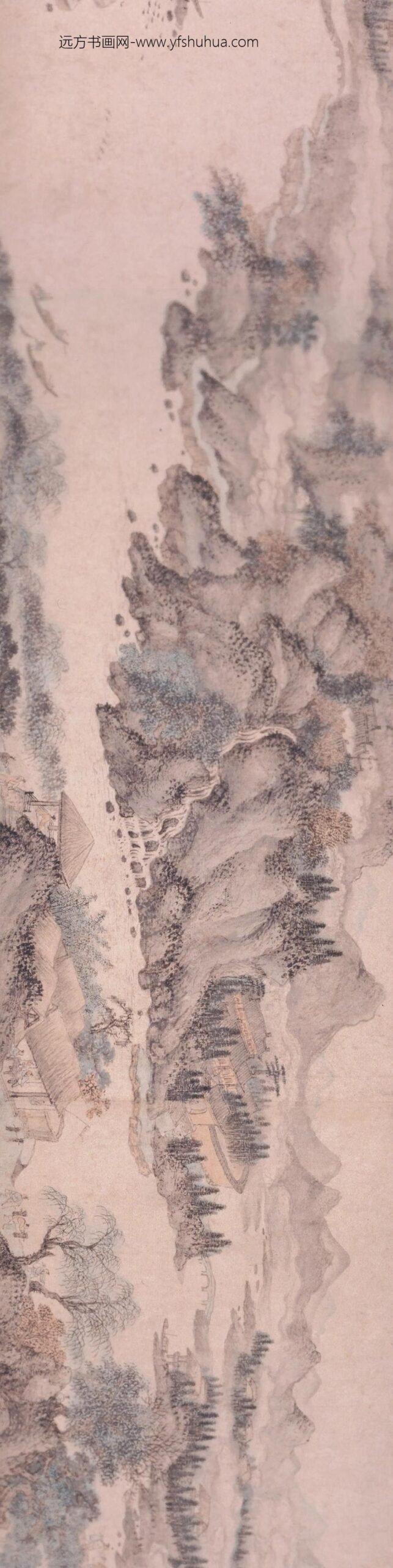 谢时臣_江山揽胜图卷_