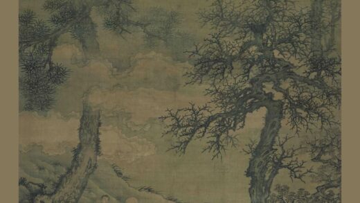 谢时臣 问礼图轴.jpg