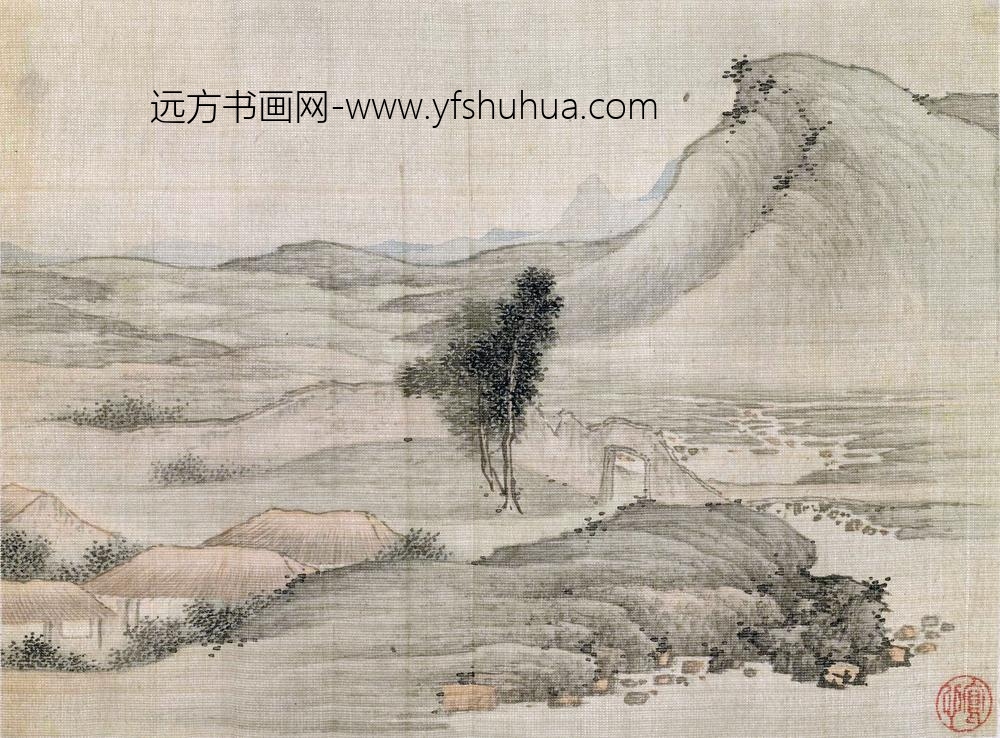 谢荪_山水图册_