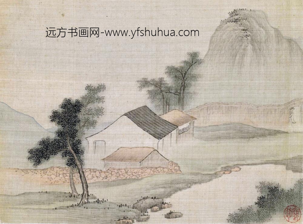 谢荪_山水图册_