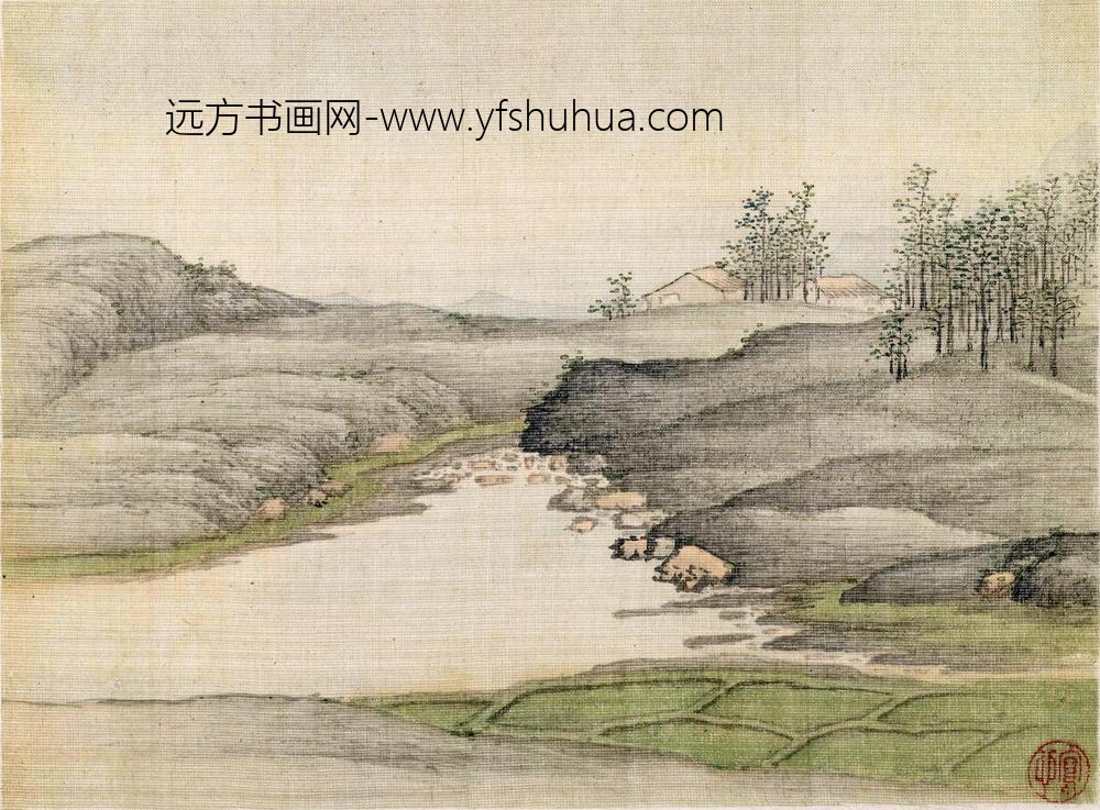 谢荪_山水图册_