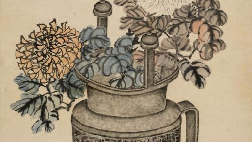 赵之谦 和程守谦合画杞菊延年图轴.jpg