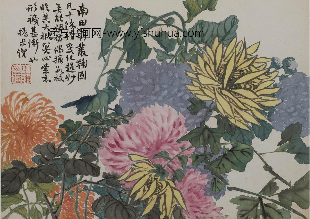 赵之谦_花卉册_