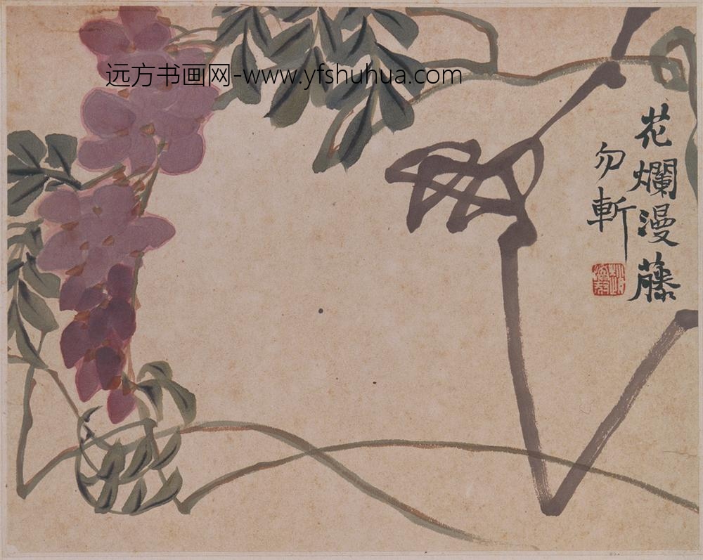 赵之谦_花卉图册（十二开）_