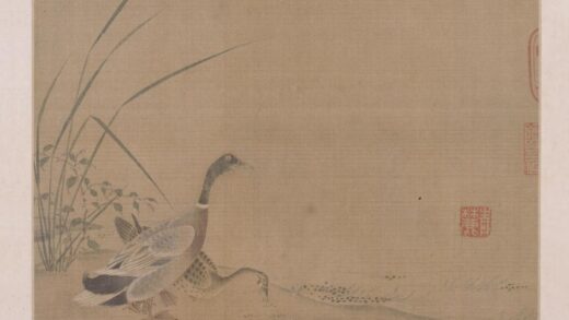 赵伯骕 双凫图页.jpg