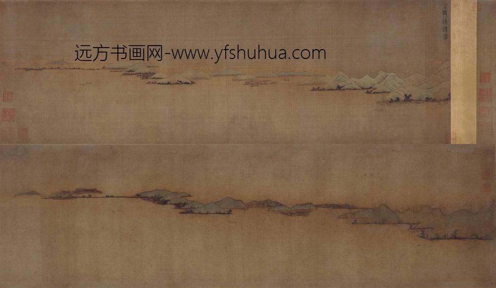 赵孟頫_吴兴清远图卷