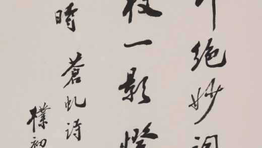 赵朴初 行书苍虬诗轴.jpg