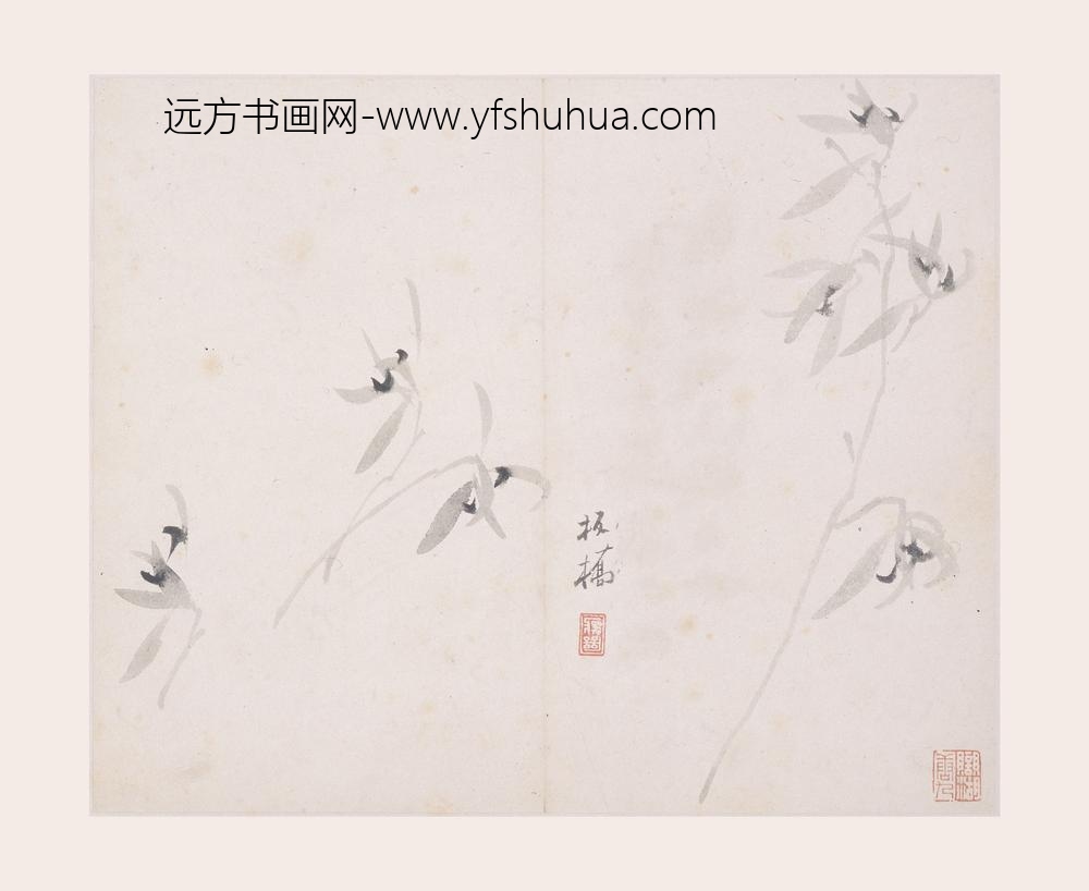 郑板桥（郑燮）_等九家画册