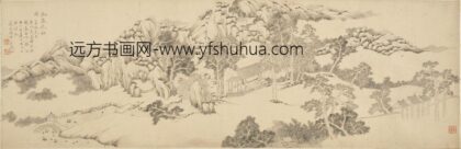 钱杜 冷泉秋话图卷.jpg