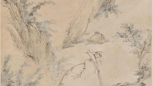 钱杜 朱本汉宫一角图轴.jpg