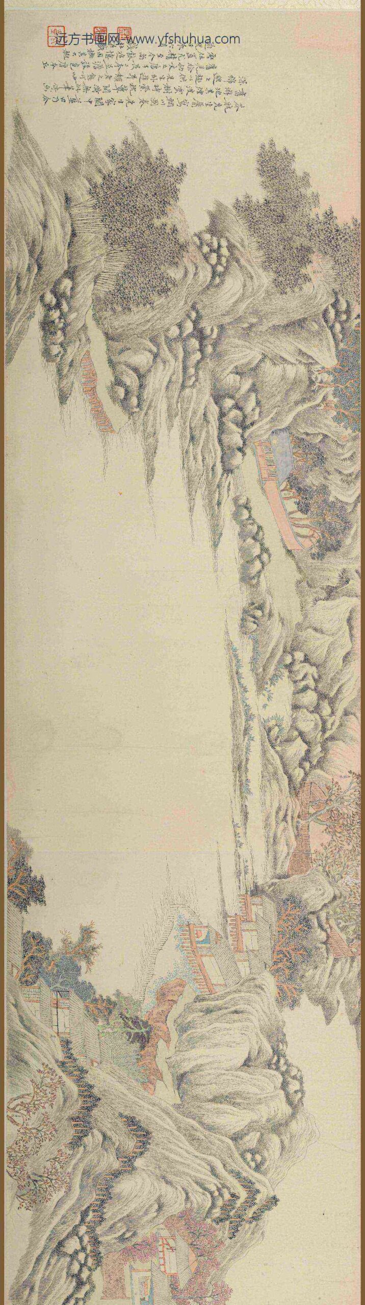 钱杜_辋川图卷_