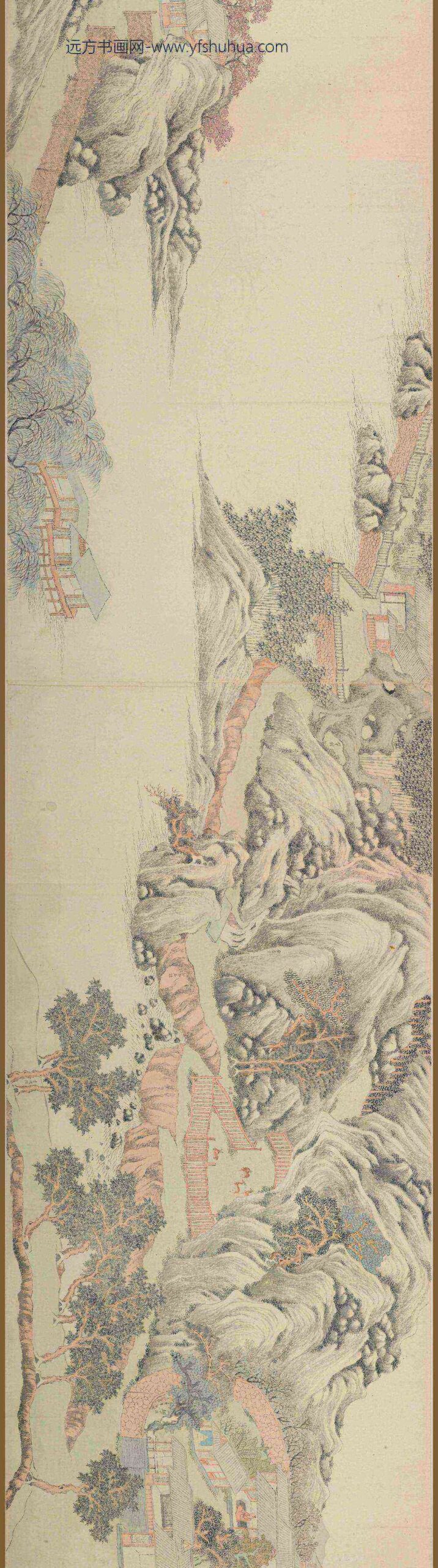 钱杜_辋川图卷_