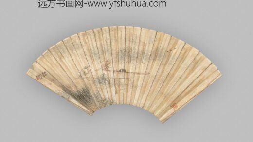 钱松喦 秋水归棹扇页.jpg