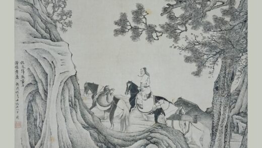 钱沣 秋风归牧图轴.jpg