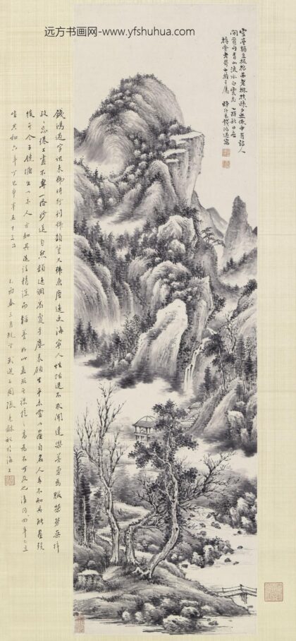 钱鸿遇 溪亭觅句图轴.jpg