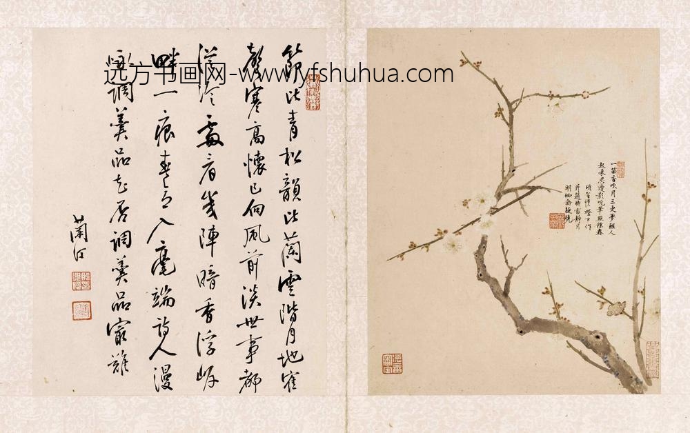 项圣谟_山水花鸟册（十二开）_