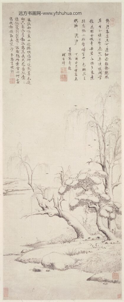 项圣谟 雪景图轴.jpg