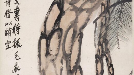 齐白石（齐璜） 松鹰图轴 1.jpg