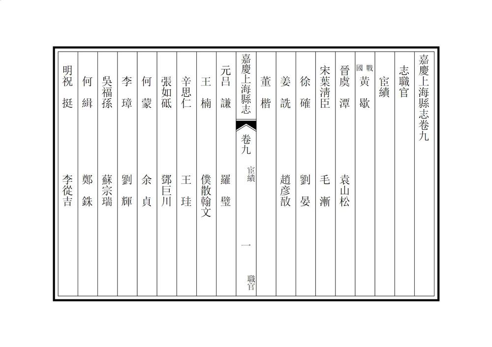 _嘉庆上海县志_