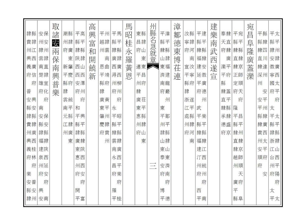 _大清州县名急就章_