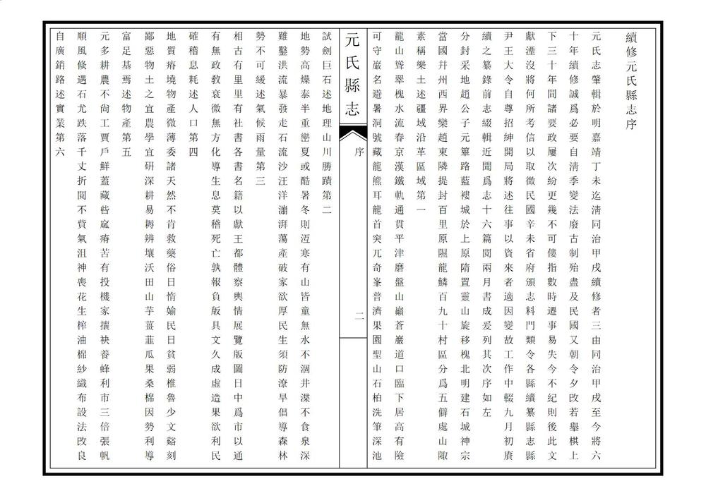_元氏县志_