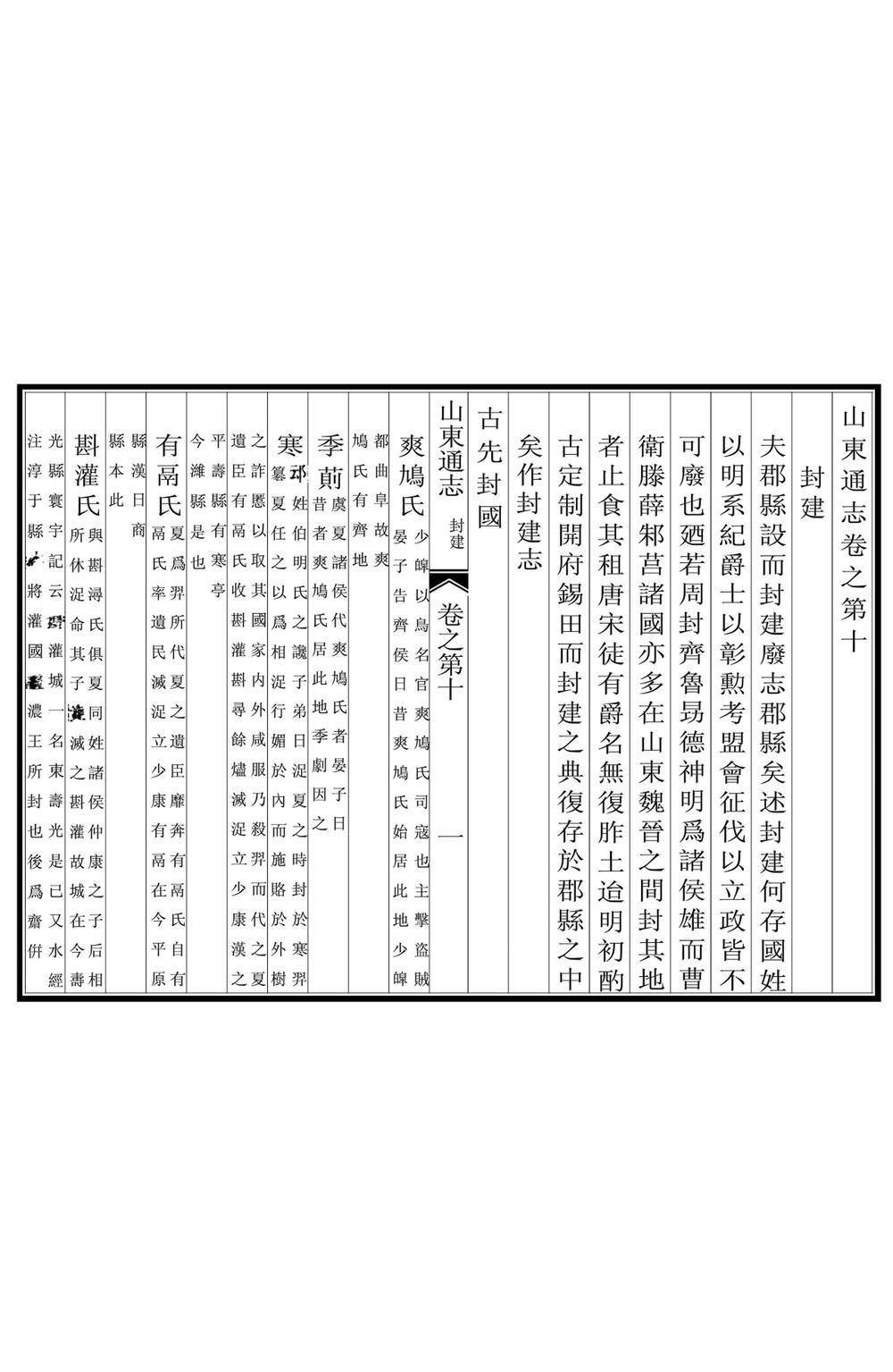 _山东通志_