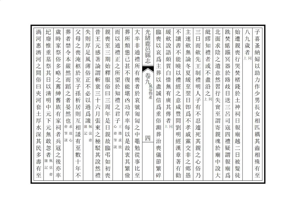 _光绪鹿邑县志_