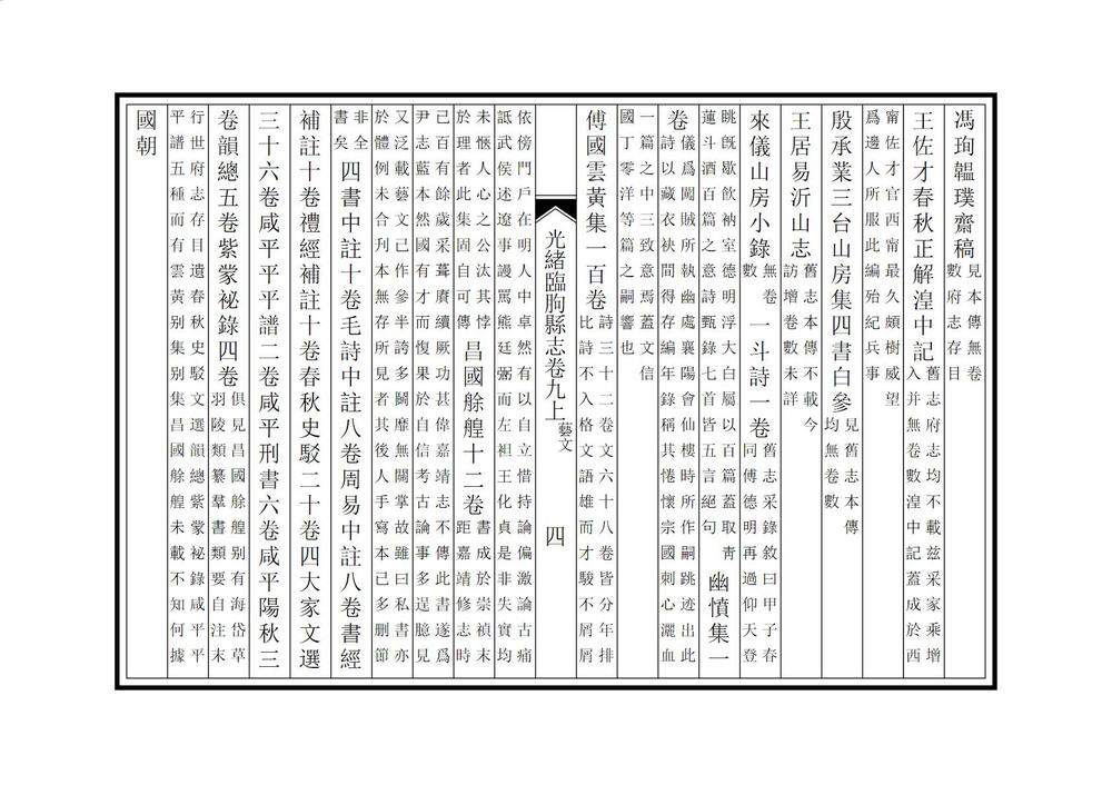 _光绪临朐县志_