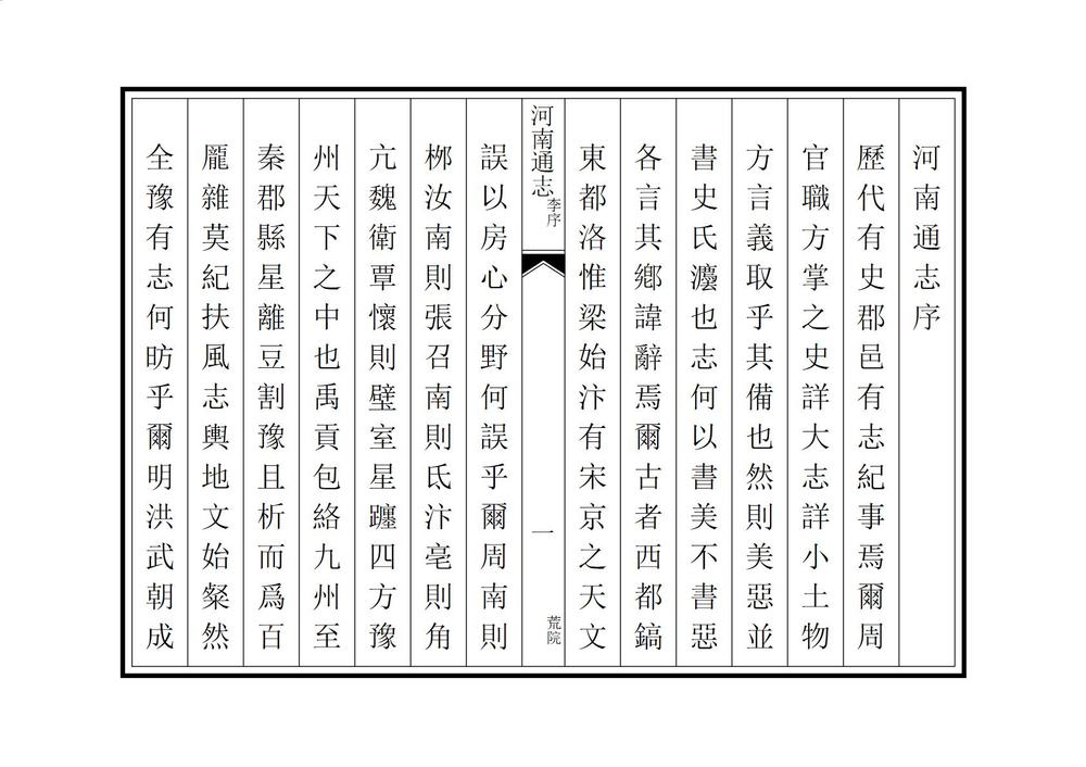 _河南通志_