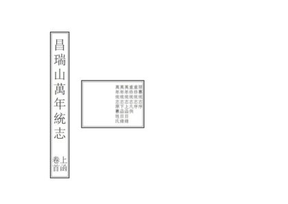 01881 昌瑞山万年统志 0.jpg