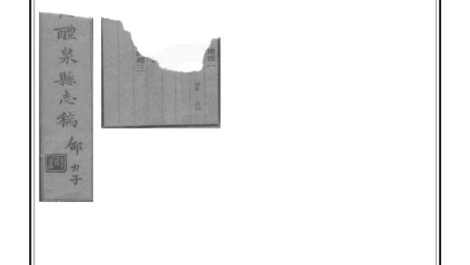02551 续修醴泉县志稿 0.jpg