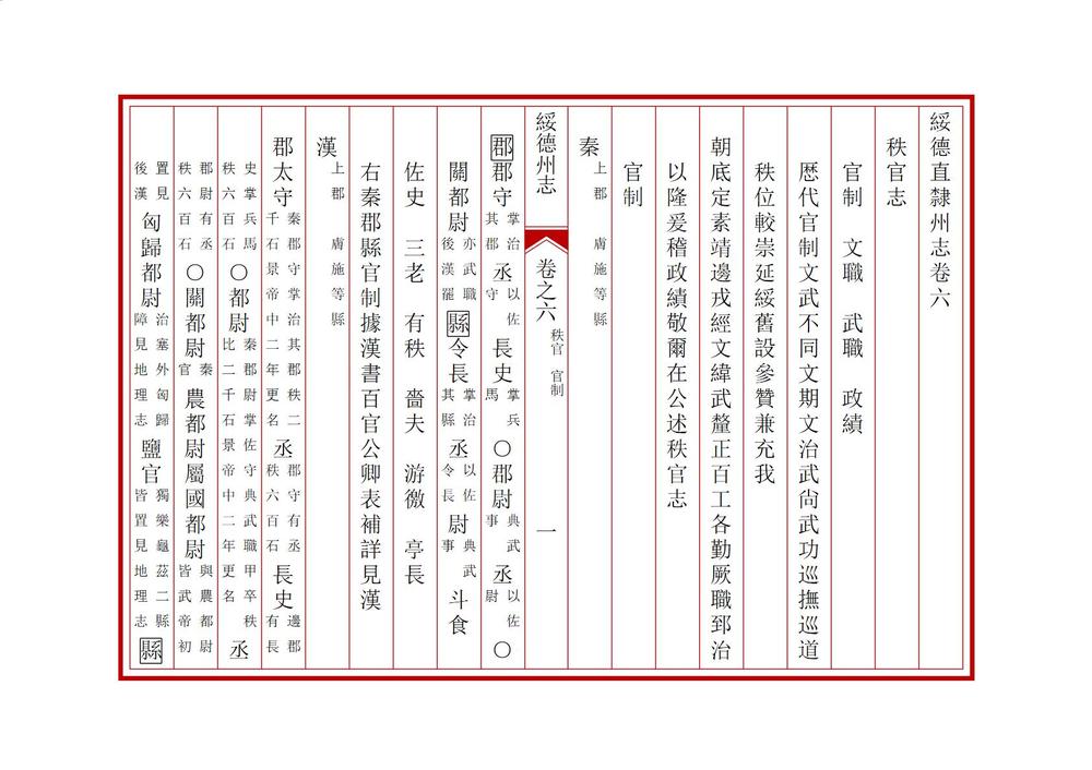 _绥德直隶州志_