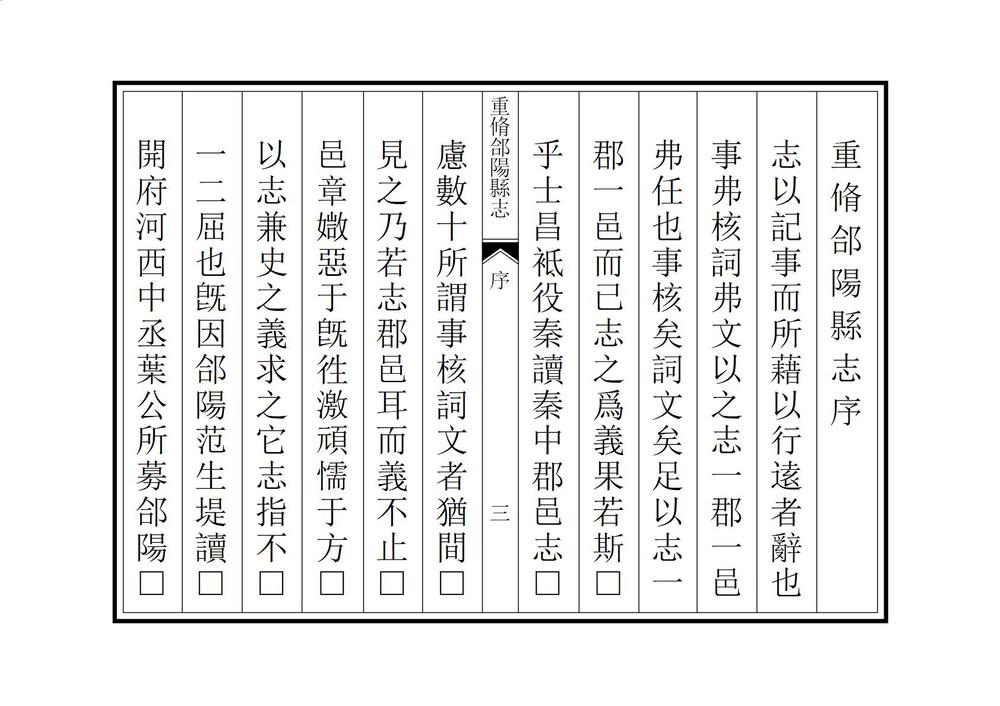 _重修合阳县志_