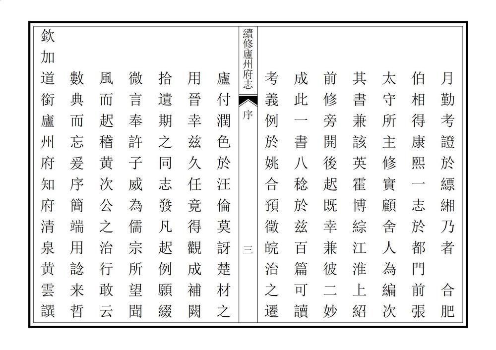 _续修庐州府志_