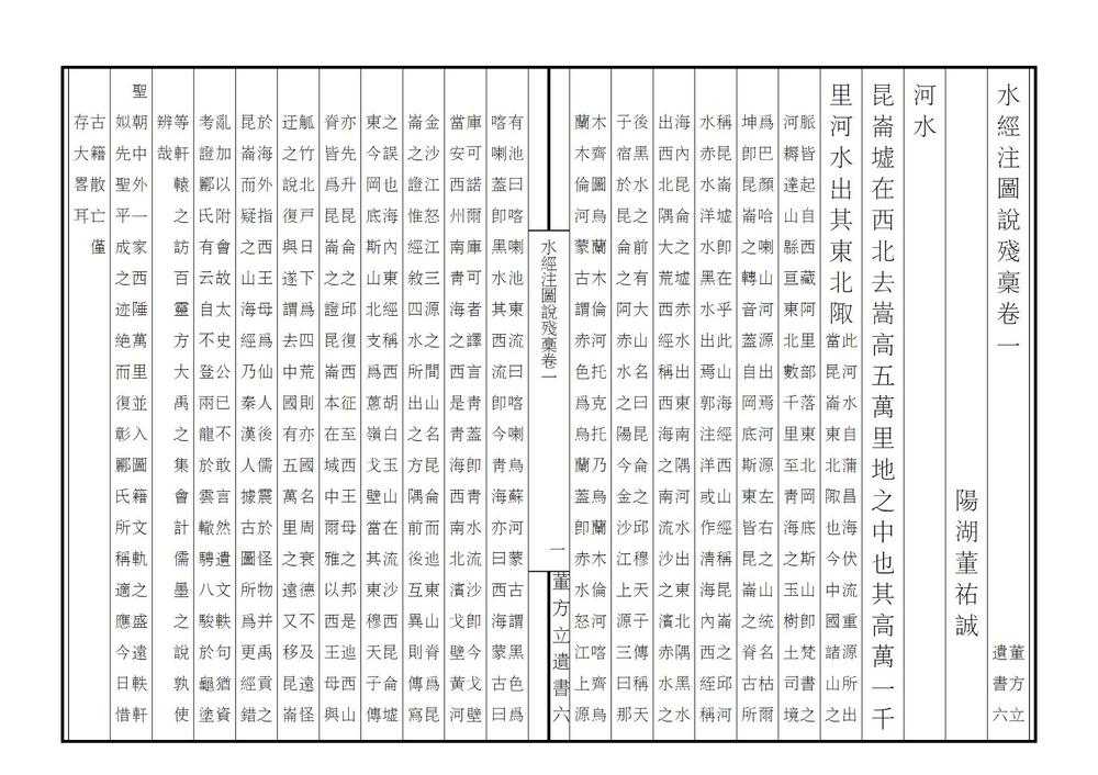 _水经注图说残稿_