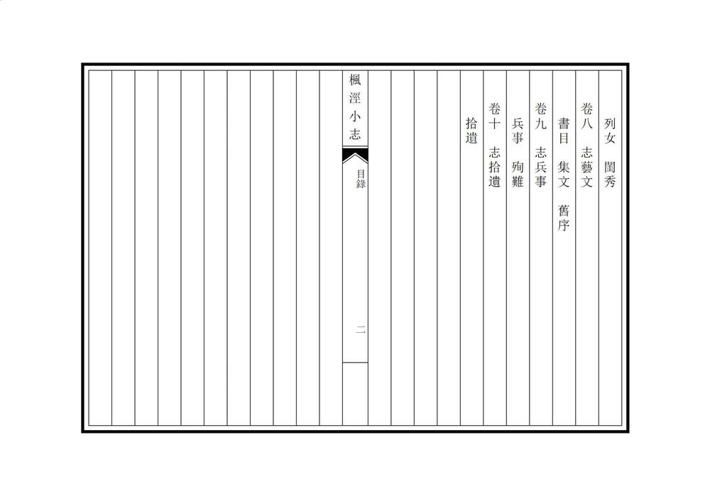 _续修枫泾小志_