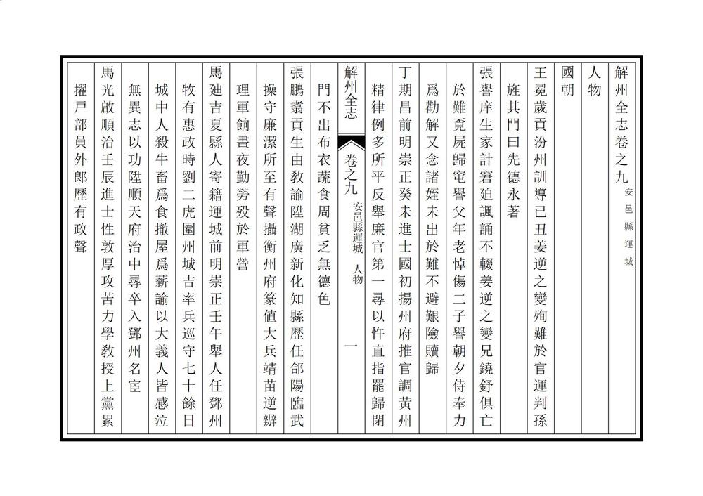 _解州安邑县运城志_