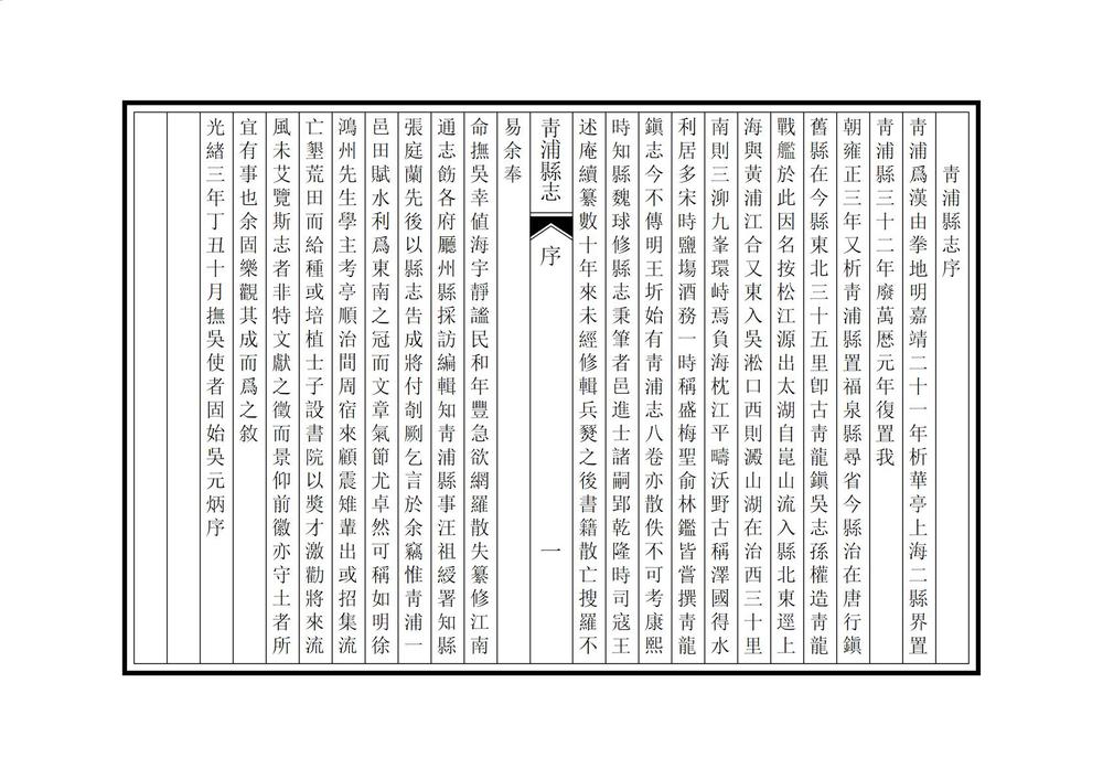 _青浦县志_