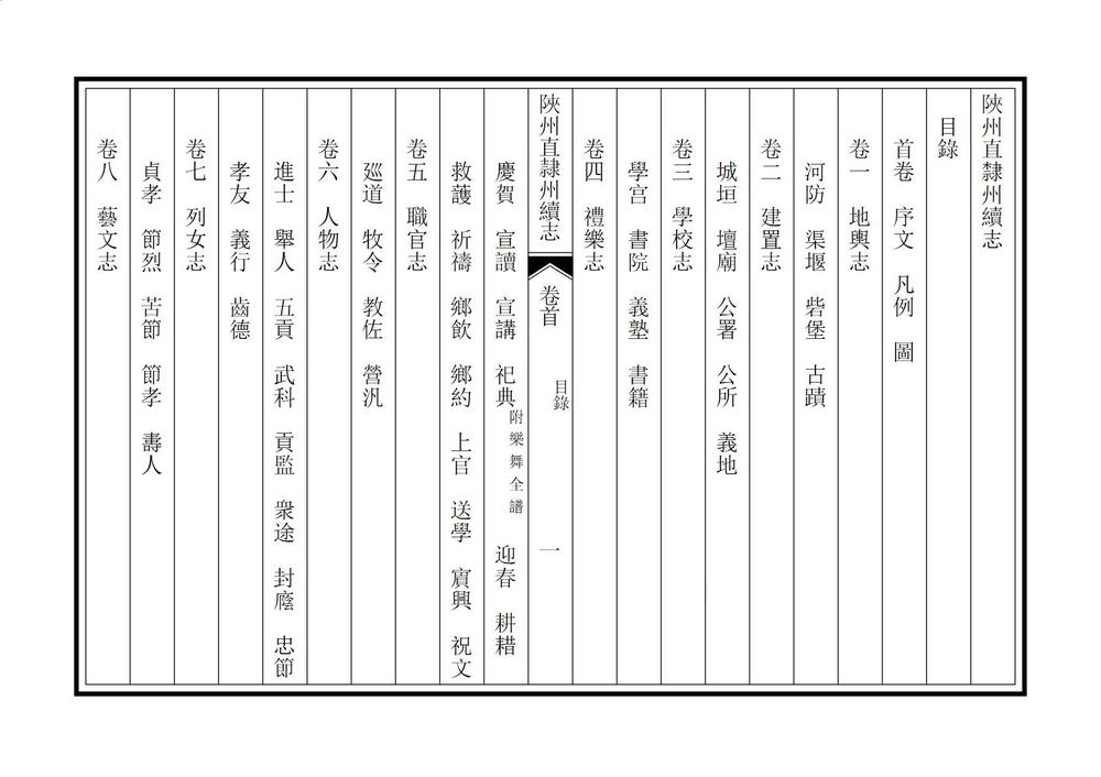 _陕州直隶州续志_