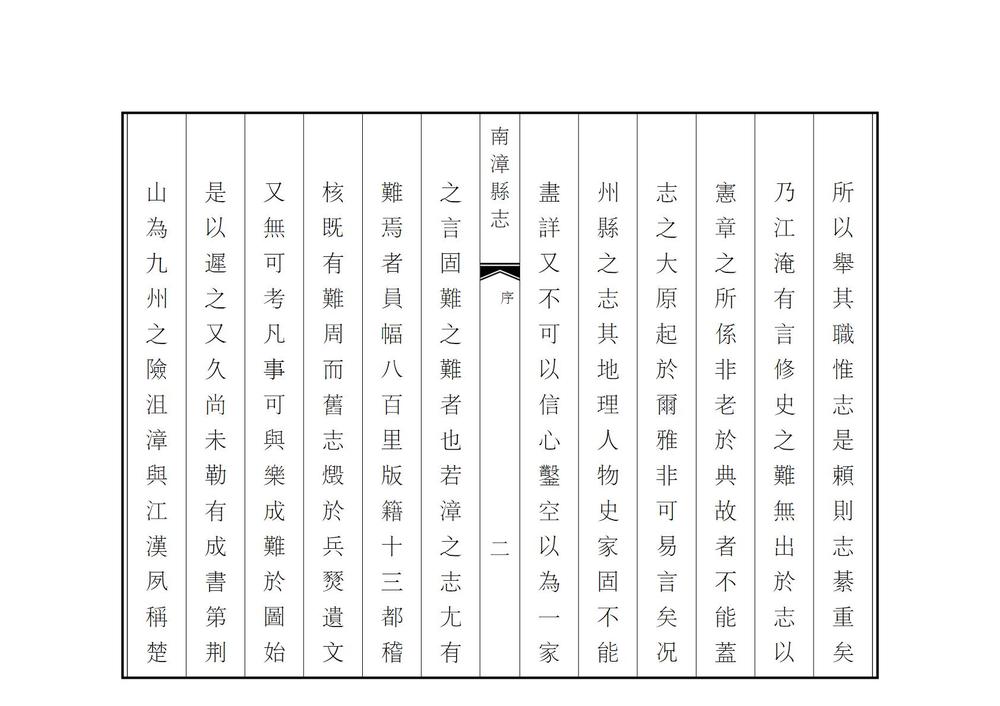 _南漳县志集抄_