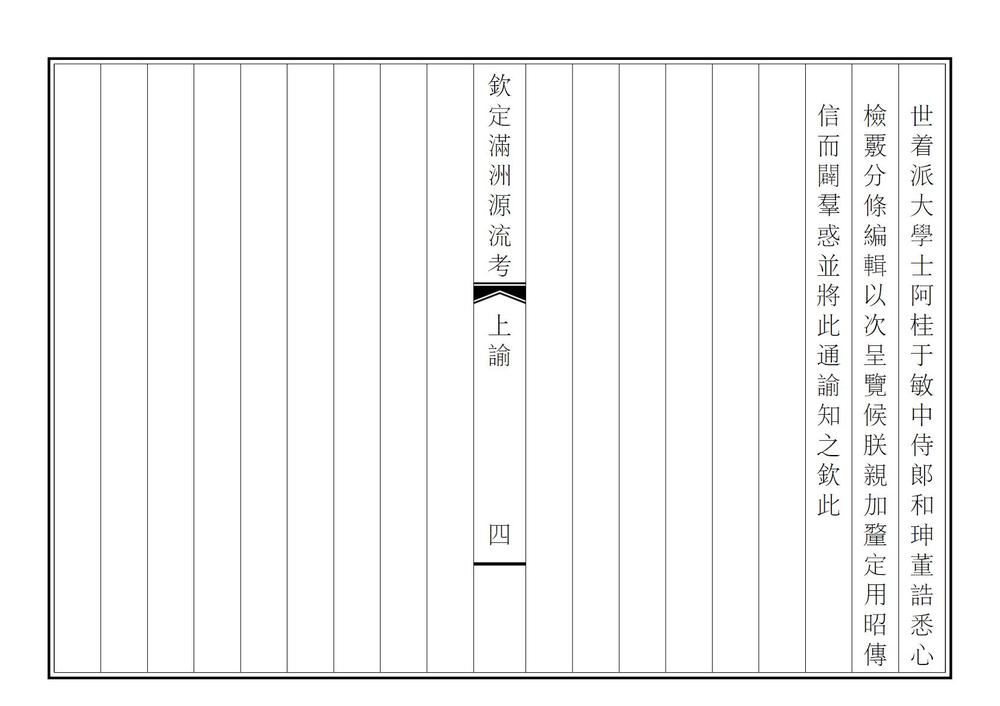 _钦定满洲源流考_