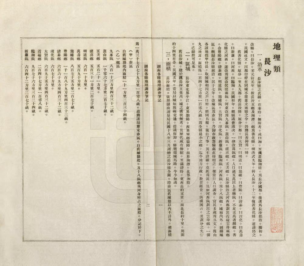 _湖南各县调查笔记_