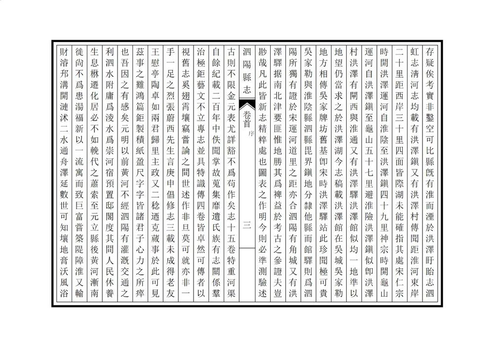 _民国第一次修泗阳县志_